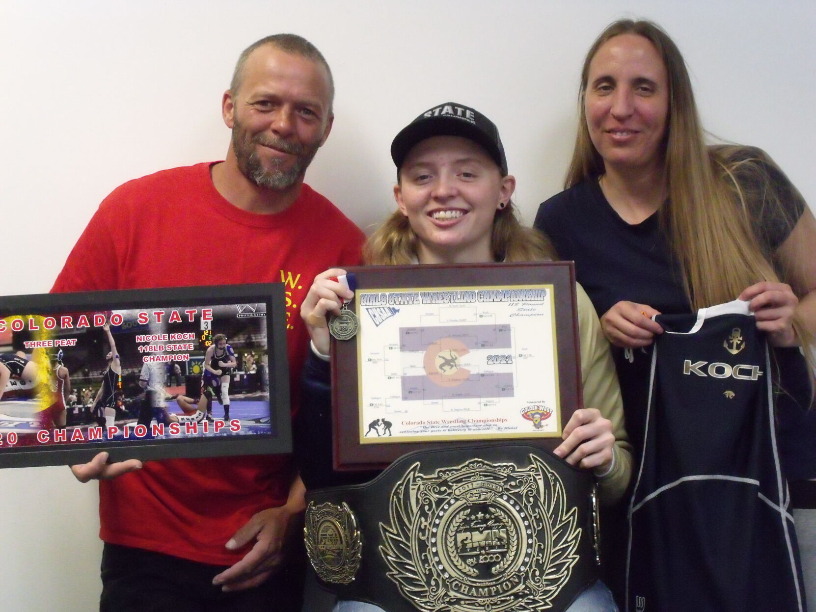 Unique Delta High School wrestler seeks her fourth state championship